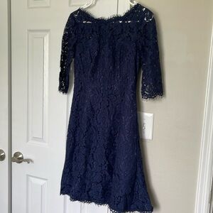 Women’s size 2 navy blue dress